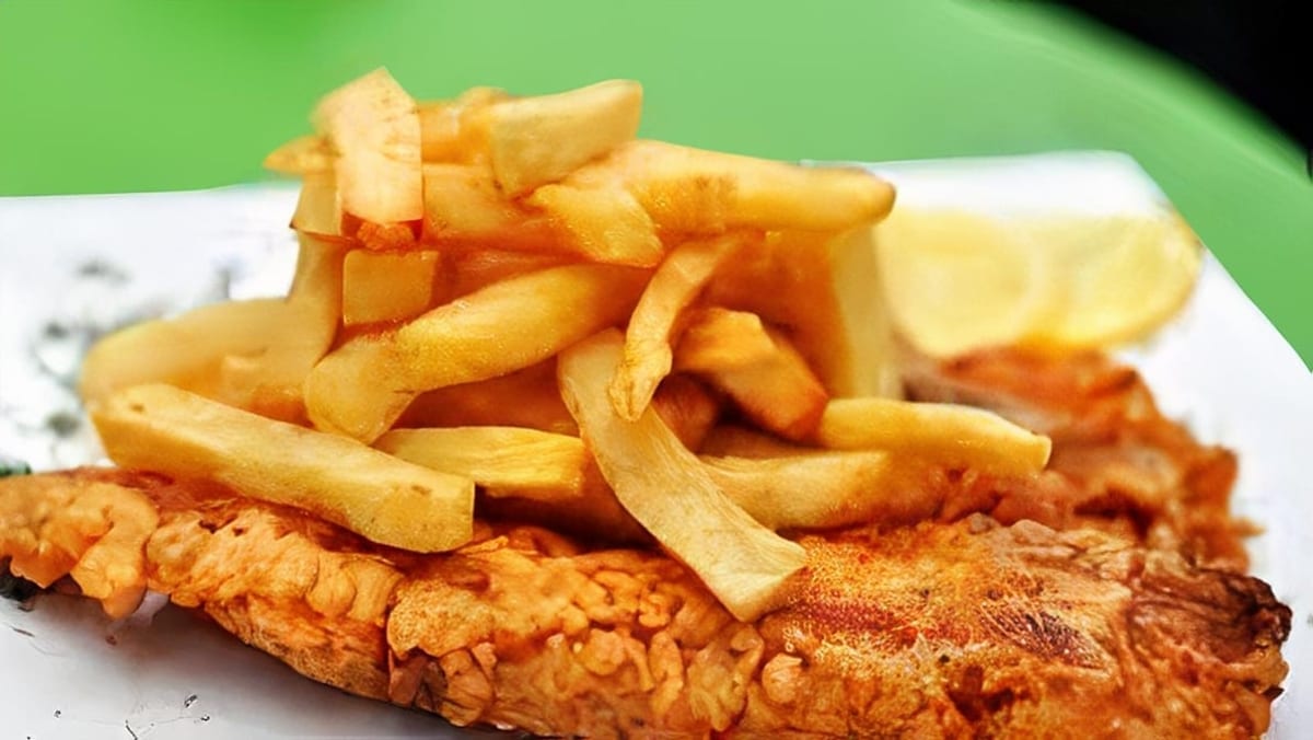 5 Chickentenders w.fries