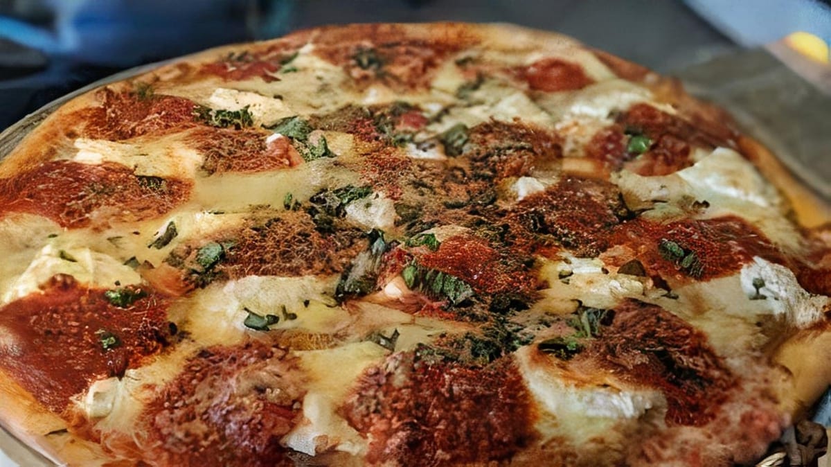 Eggplant Parm Pizza